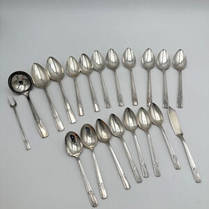 Vintage Prestige Plate Silverware. Set Of 20 Pieces